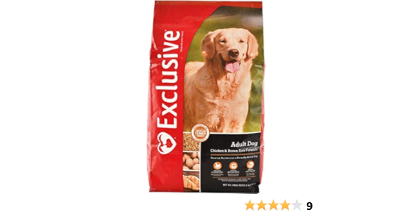 exclusive dog food ingredients