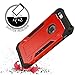 BUDDIBOX iPhone 6s Case, [Corner Series] – Heavy Duty Protection from Falls – Also Compatible with Apple iPhone 6 – [Red]