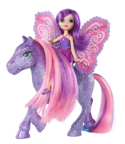 Barbie A Fairy Secret Fairy and Pony - Purple