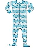 Frogmouth Shark Fish Footed Pajama 3 Toddler