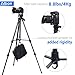 Albott 64 Inch Travel Tripod Portable Aluminium Lightweight with Carrying Bag for Cameras Video