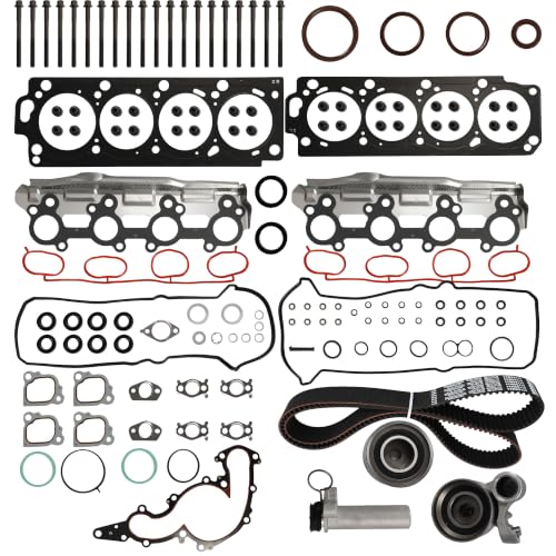2UZ-FE 4.7 Head Gasket Set w/Timing Belt Kit Fit for Toyota Lexus 2005-2009