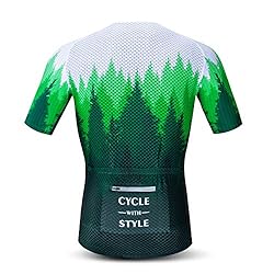 Cycling Jersey Men High Breathable Mesh MTB Shirts