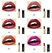 6PCS Matte Lipstick Set Matte Silky Velvet Waterproof Lipstick Lasting Non-stick Cup Lipsticks (#(01-06))