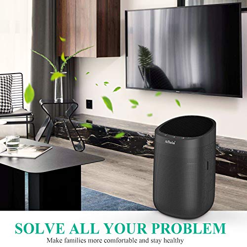 Afloia Dehumidifier for Home,Electric Dehumidifier Capacity Deshumidificador, Quiet Room Dehumidifier Portable Dehumidifier for Bathroom Dorm Room Baby Room RV Crawl Space