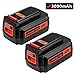 3000mAh Battery for Black and Decker 40v Lithium, Replacement Black & Decker 40 Volt MAX LBXR2036 LBX2040 LBX36 LBXR36 Battery (2 Packs)