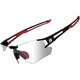 ROCKBROS Cycling Sunglasses Photochromic Bike Glasses for Men Women Sports Goggles UV Protection