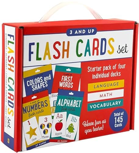 Flash Cards Value Pack - Set of 4 (Alphabet, First Words, Numbers ...