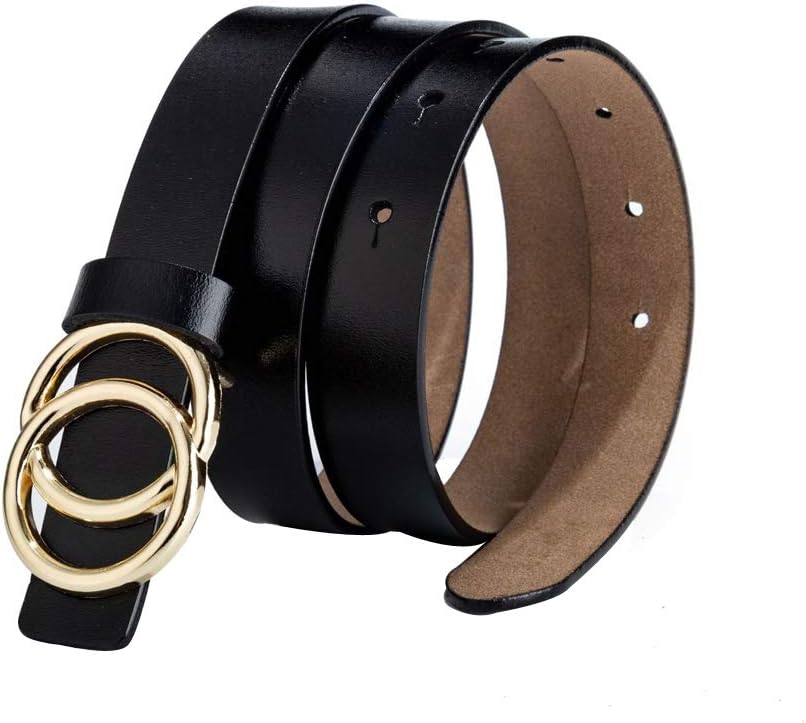 Double Ring Leather Belt