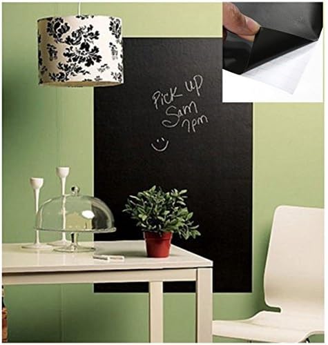Removable Chalk Board Blackboard Vinyl Wall Sticker Decal Chalkboard 200 X 45cm