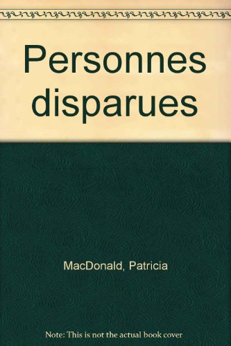 Personnes disparues