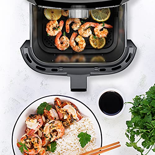 CHEFMAN Air Fryer Healthy Cooking, 4.5 Qt,User Friendly and Dual