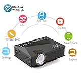 Portable Projector Wireless Multimedia Home Cinema Mini LCD LED Projection