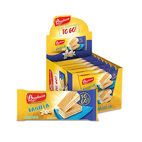 Bauducco Mini Vanilla Wafers Crispy Wafer Cookies With 3 Delicious, Indulgent, Decadent Layers