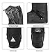 Aobrill Waterproof Shoes Covers, Foldable Reusable Snow Rain Boot for Women Men