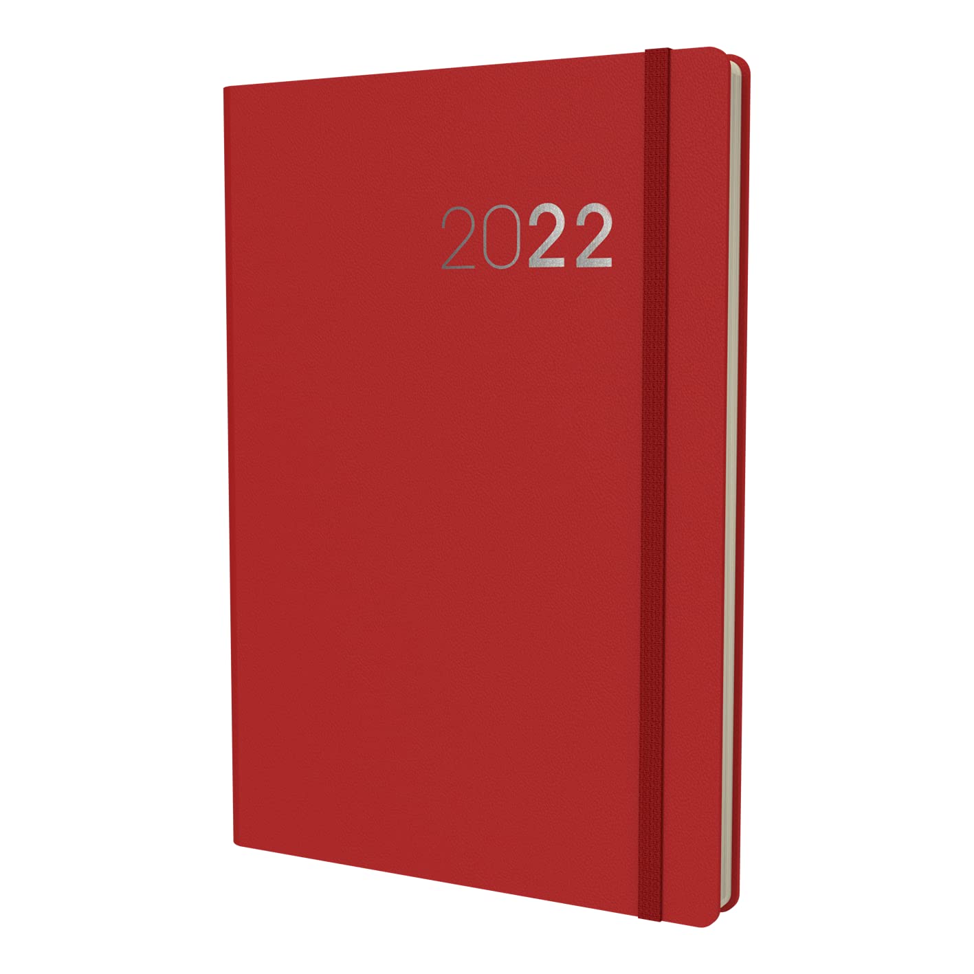 Collins Legacy A5 Day To Page 2022 Diary - Red