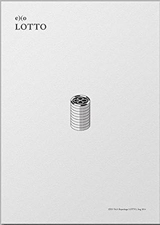 EXO Vol. 3 repackage LOTTO (Korean Version) [+EXO autograph 24K EM filter][+EXO Polaroid photocard 4pcs][+Ex'act doubleside p