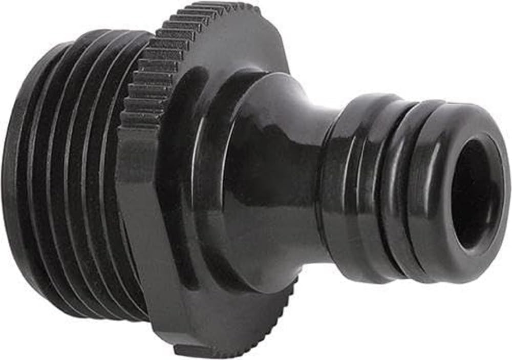 Fiskars sprinkler adapter, For all Fiskars sprinklers, Universal size, 15 g, Black, 1027089