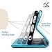 iPhone 6 Leather Case - Emixc Premium PU Leather Flip Folio Wallet Case Card Slot Kickstand Shock Absorbing Soft TPU Inner Bumper Protective Cover With Hand Strap For iPhone 6/6S 4.7 Inch