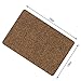 Door Mat for Indoor Outdoor Super Absorbs Mud Doormat for Small Front Door Outside Floor Dirt Trapper Mats Polyester Fiber Entrance Rug15.5''X23'' Shoes Scraper Super Grip Rubber Backing Non Slip Brow