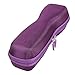 for Panasonic Close Curves Women's Electric Razor 3-Blade Cordless ES2207P Travel Hard EVA Protective Case Carrying Pouch Cover Bag by Hermitshell (Nylon Purple)