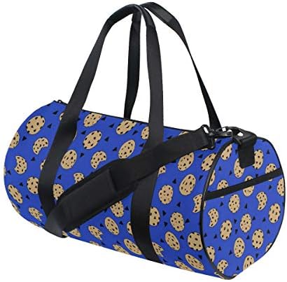 Cookies Chocolate Chip Monster Travel Duffel Bag Sports Gym Duffel Bag Luggage Handbag for Men Women