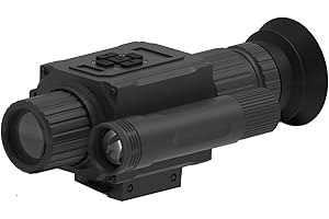 Digital Night Vision Scope - 1080P HD with 850nm IR, 5X Zoom & Adjustable Crosshair | 350m Range, 1200mAh Battery | Metal Mon