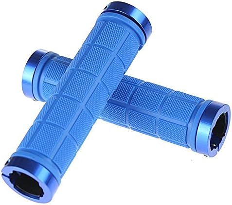 Relaxtime Rubber Bike Grips Double Lock on Bicycle Handlebar Grips