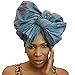 Urban Turbanista Head Wrap- Demin Blue -Chambray Headwrap Scarf