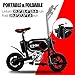 Hiboy P10 Folding Electric Bike for Adults, Power Assist, 36V Lithium Ion Battery, Ebike with 14 inch Wheels and 250W Hub Motor (Black – P10)thumb 4