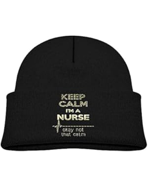 Keep Calm I'm A Nurse Baby Kids Warm Winter Hats Cute Thick Earflap Hood Hat