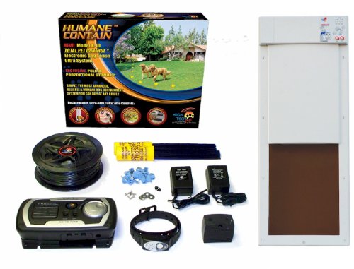 And Power Pet Px-2 Large Automatic Pet Door Combo
