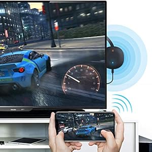 WATSABRO Display wireless WiFi Dongle 4K, 5 GHz + 2,4 GHz, WiFi senza fili, Mini schermo, ricevitore 1080HD… - immagine 6