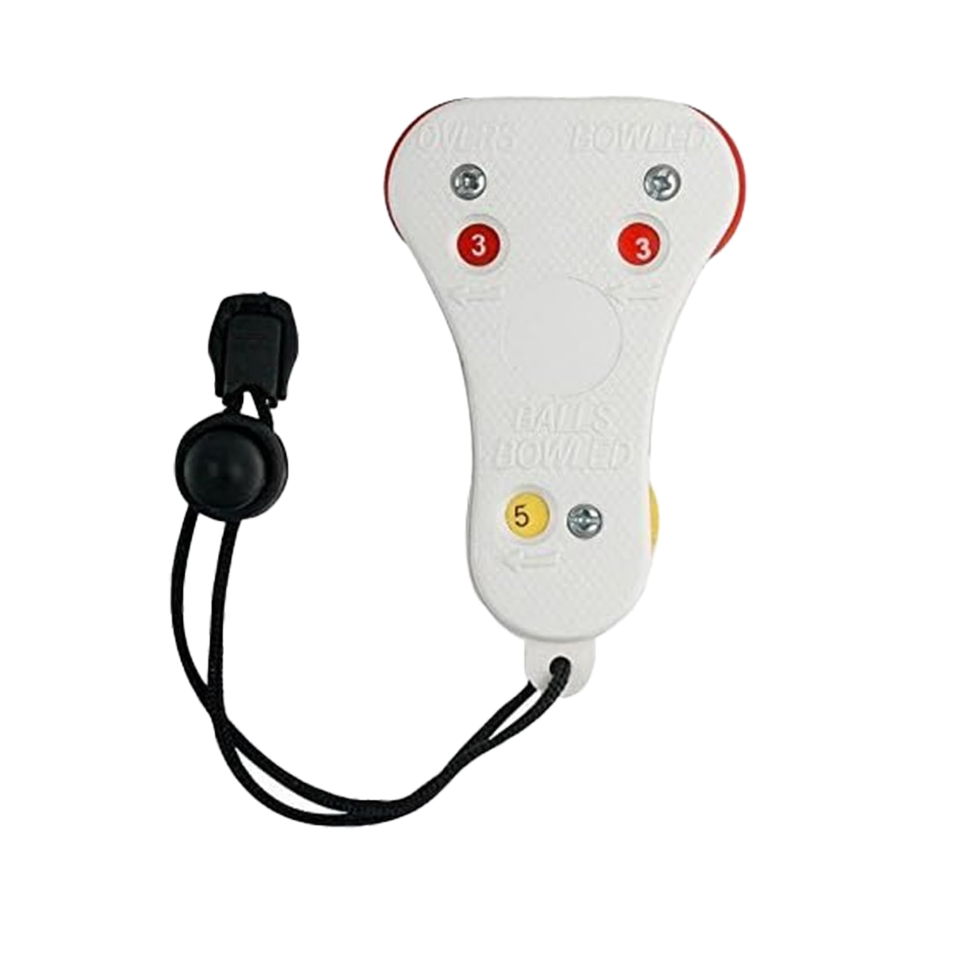 ND Sports Cricket Umpire Counter – 3-Dial Handheld Cricket Ball Counter for Overs, Balls, and Wickets – Durable, Lightweight, and Easy-to-Use