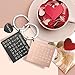 Personalized Master Free Engraving Custom Date Calendar Heart Keychain, Custom Date Pendant Key Ring Lovers Couples Valentine's Day Birthday Anniversary Christmas Special Day Gift