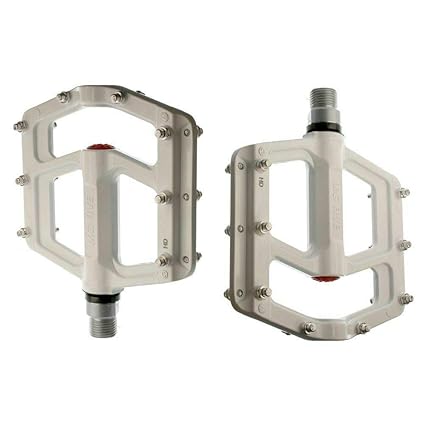 white bmx pedals