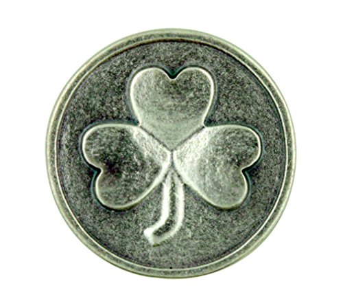 Lumen Mundi For Each Petal of the Shamrock A Wish Your Way Silver Tone Irish Pocket Token