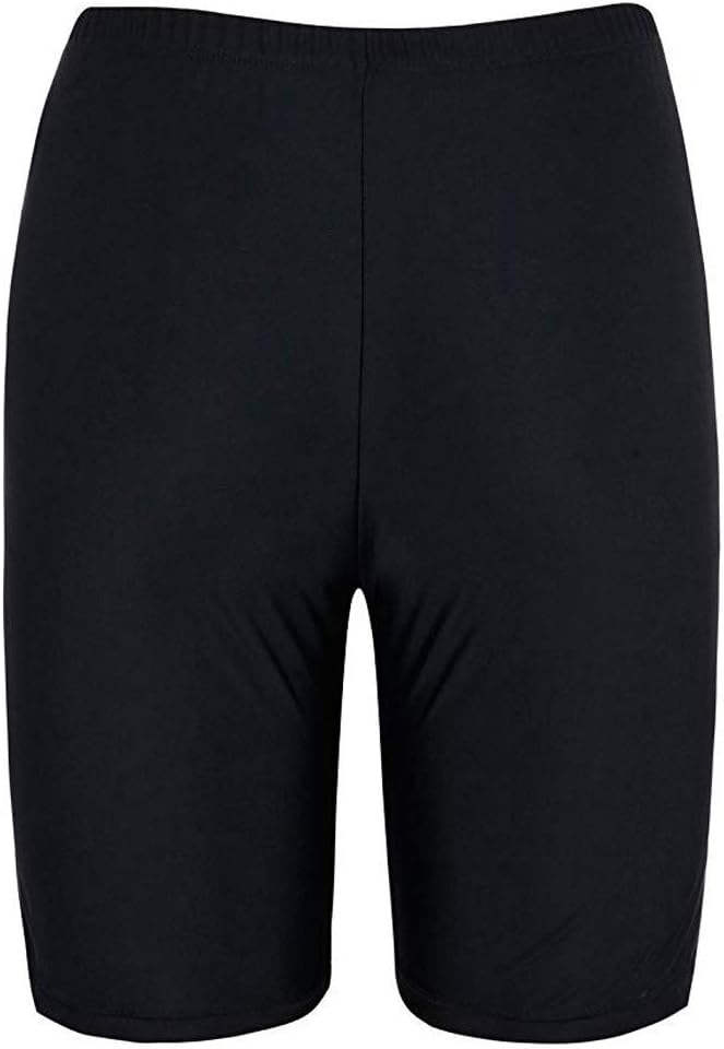 JUTOO Women Sport Sunscreen Elastic Bathing Bottom Skinny Capris Swim Shorts Trunks