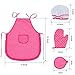 Glonova Chef Set for Kids, 17 Pcs Children Cooking Set for Boys Girls Toddler Role Play Cook Costume with Apron, Chef Hat, Utensils, Cooking Mitt