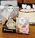 Yunko Clear Treat Bag Cookie Bag 50-pieces with Free Stickers (Kitty)