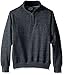 Lee Men's Mock Neck Quarter Zip Sweater (Regular and Big and Tall sizes available)