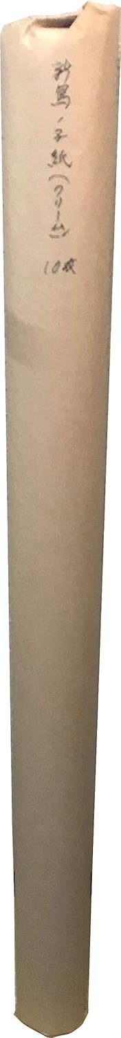 Amazon Co Jp 新鳥の子紙 ３ ６判 10枚組 クリーム 日本画用紙 機械漉き 文房具 オフィス用品