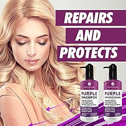 Purple Shampoo and Conditioner Set - Sulfate Free