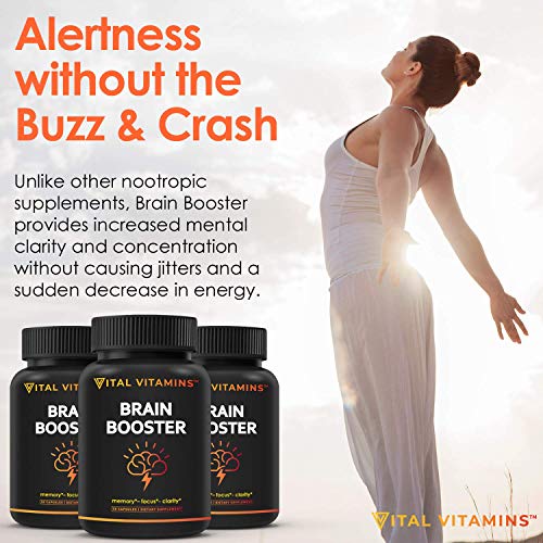 Brain-Supplement-Nootropics-Booster-Enhance-Focus-Boost-Concentration-Improve-Memory-Clarity-For-Men-Women-Ginkgo-Biloba-DMAE-Mind-Enhancement-IQ-Neuro-Energy-Vitamin-B12-Bacopa-Monnieri
