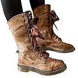 Sunhusing Women Studded Vintage Ribbon Lace-Up