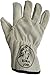 Leather Work Gloves Men & Women, Leather Working Gloves, Gardening, Wood Cutting, Mechanic, Driving, Welding, Heavy Duty Gloves to Protect Hands (Grey)