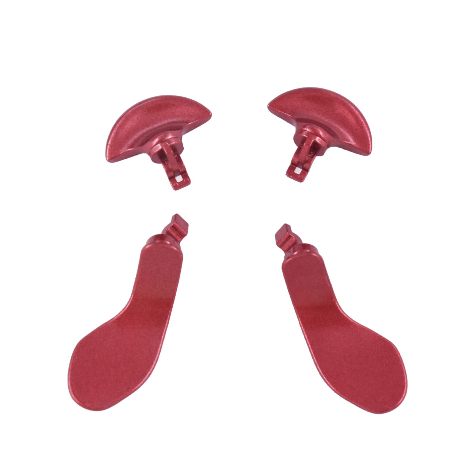 4 Pcs Edge Controller Paddles for PS5 DualSense Edge Controller Paddles for PS5 Edge, for PS5 Edge Controller (Red)