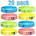Non-Candy Island Princess Theme party favors, 20 wristbands.