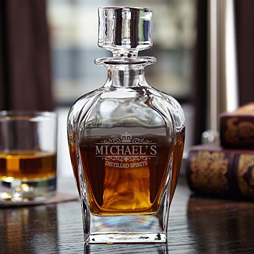 Kensington Personalized Draper Whiskey Decanter (Customizable Product)