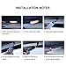Melcan 2-Pack LED Laser Projector for Mercedes-Benz Logo Step Door Courtesy Welcome Light Ghost Shadow,Compatible Vehicle Model Refer to Specification
